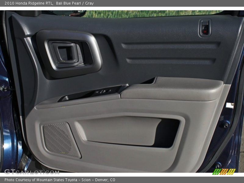 Bali Blue Pearl / Gray 2010 Honda Ridgeline RTL