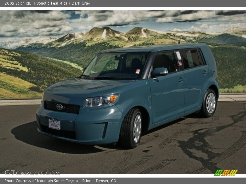 Hypnotic Teal Mica / Dark Gray 2009 Scion xB