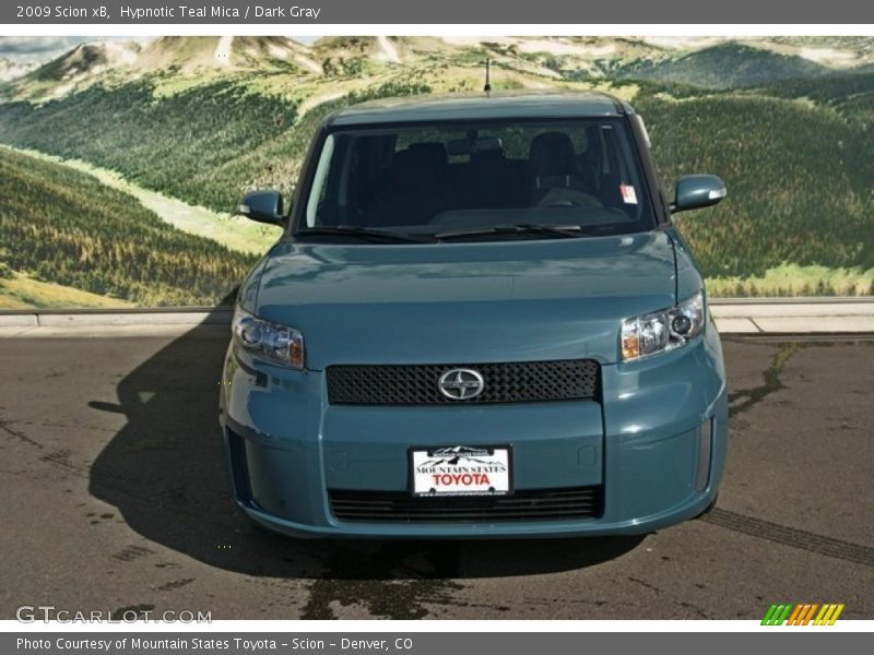 Hypnotic Teal Mica / Dark Gray 2009 Scion xB