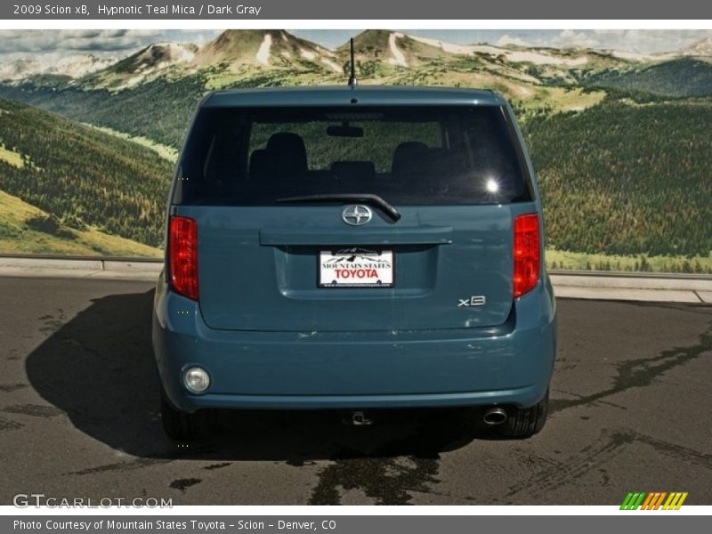 Hypnotic Teal Mica / Dark Gray 2009 Scion xB