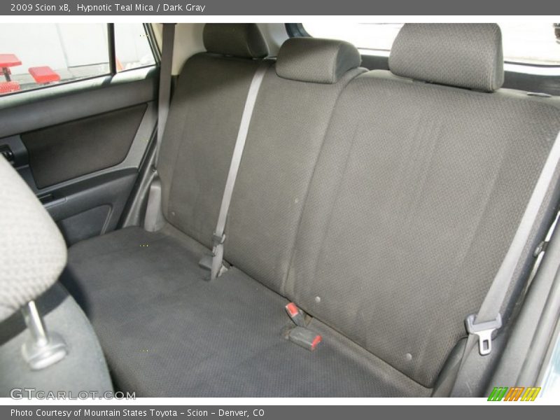 Rear Seat of 2009 xB 