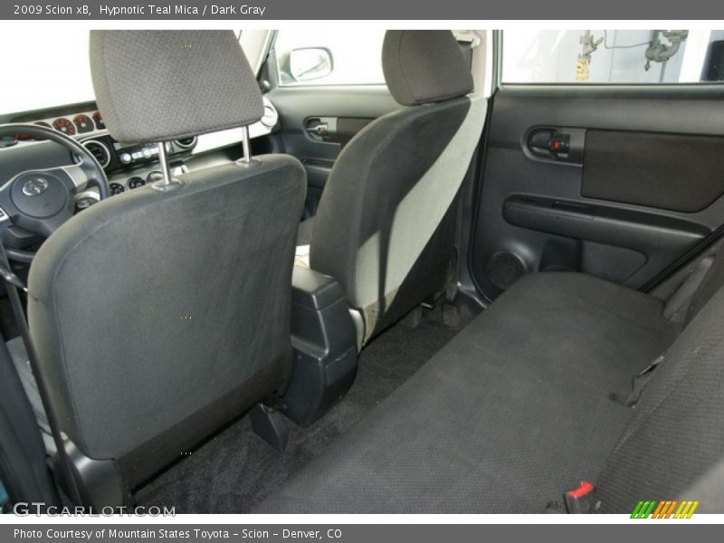 Rear Seat of 2009 xB 