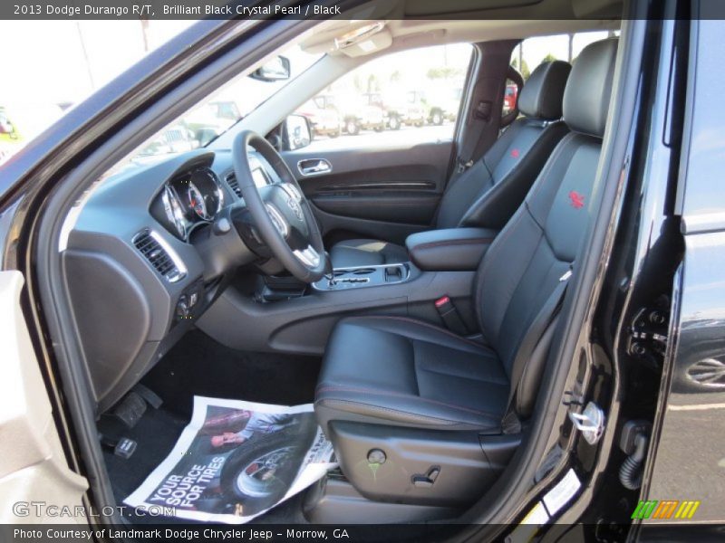  2013 Durango R/T Black Interior