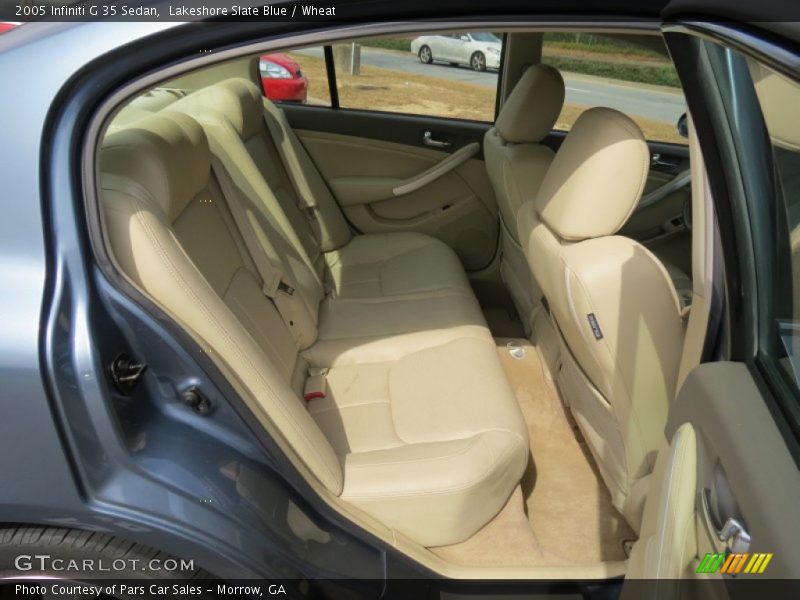 Lakeshore Slate Blue / Wheat 2005 Infiniti G 35 Sedan