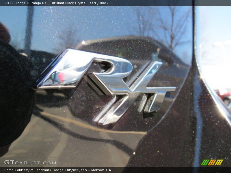Brilliant Black Crystal Pearl / Black 2013 Dodge Durango R/T