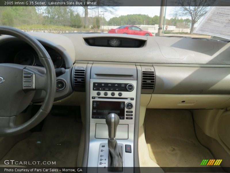 Lakeshore Slate Blue / Wheat 2005 Infiniti G 35 Sedan