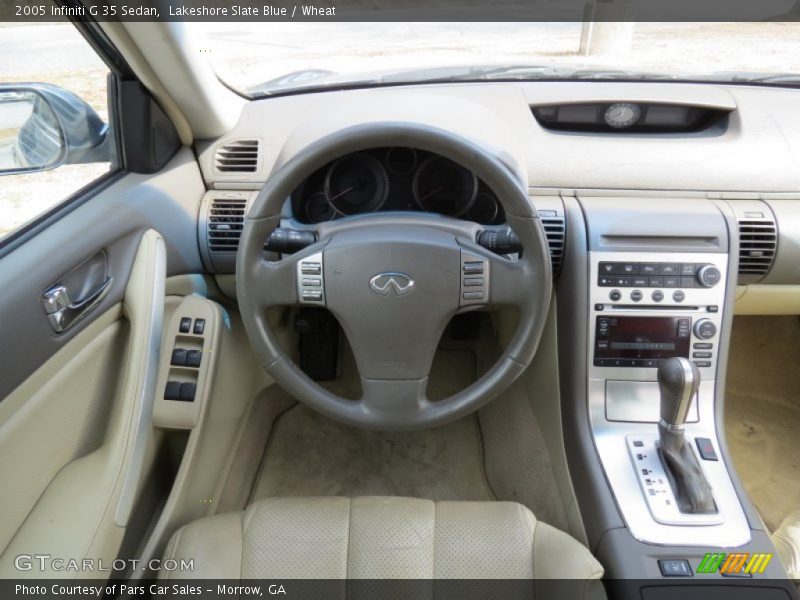 Lakeshore Slate Blue / Wheat 2005 Infiniti G 35 Sedan
