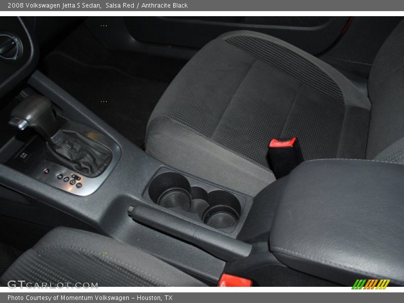 Salsa Red / Anthracite Black 2008 Volkswagen Jetta S Sedan