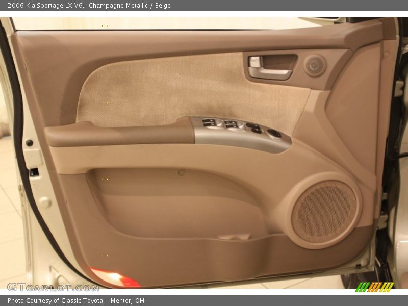Champagne Metallic / Beige 2006 Kia Sportage LX V6