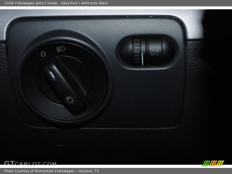 Salsa Red / Anthracite Black 2008 Volkswagen Jetta S Sedan