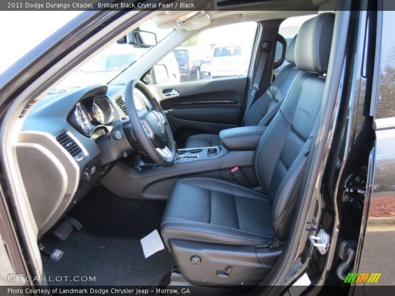  2013 Durango Citadel Black Interior
