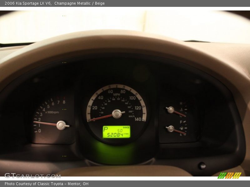 Champagne Metallic / Beige 2006 Kia Sportage LX V6
