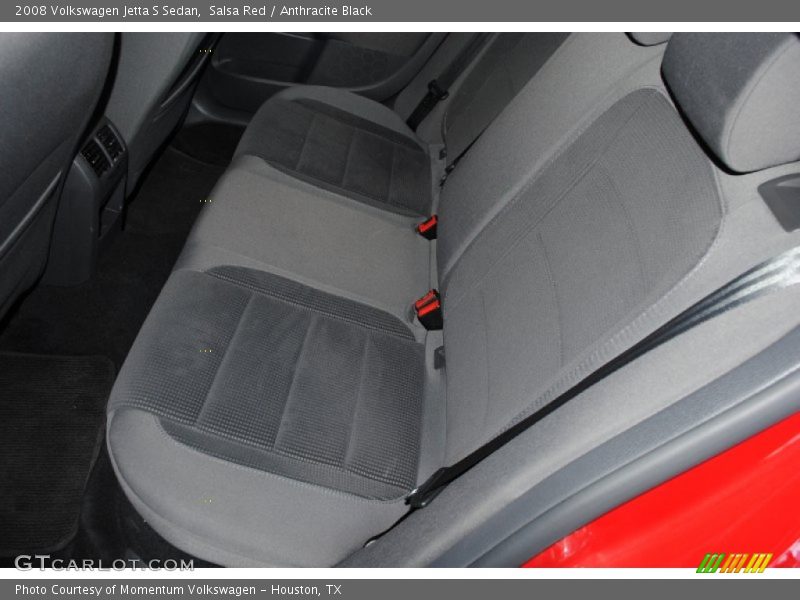 Salsa Red / Anthracite Black 2008 Volkswagen Jetta S Sedan