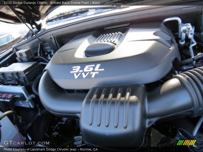  2013 Durango Citadel Engine - 3.6 Liter DOHC 24-Valve VVT Pentastar V6