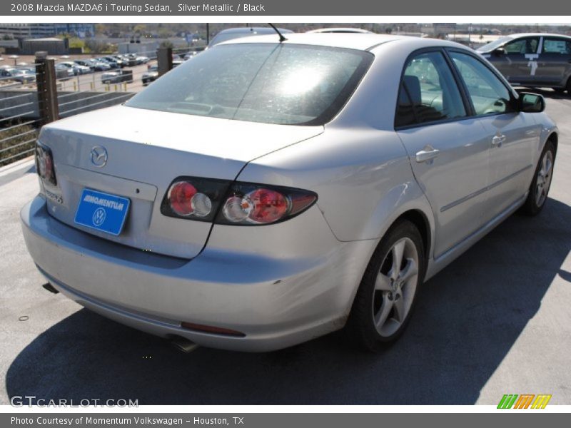 Silver Metallic / Black 2008 Mazda MAZDA6 i Touring Sedan