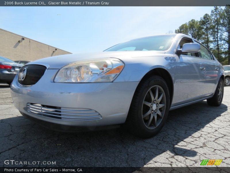 Glacier Blue Metallic / Titanium Gray 2006 Buick Lucerne CXL