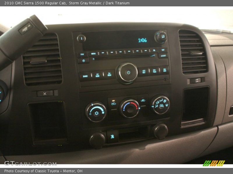 Storm Gray Metallic / Dark Titanium 2010 GMC Sierra 1500 Regular Cab
