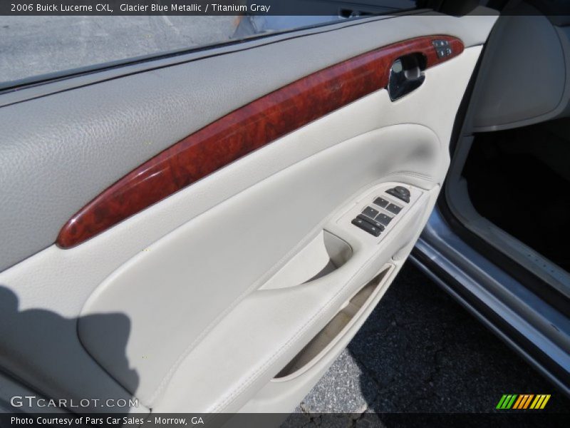 Glacier Blue Metallic / Titanium Gray 2006 Buick Lucerne CXL