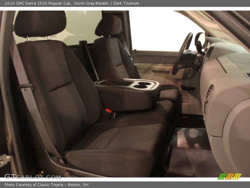 Storm Gray Metallic / Dark Titanium 2010 GMC Sierra 1500 Regular Cab