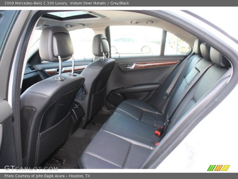 Rear Seat of 2009 C 300 Luxury