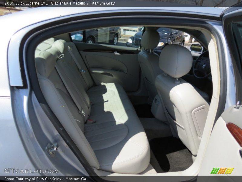 Glacier Blue Metallic / Titanium Gray 2006 Buick Lucerne CXL