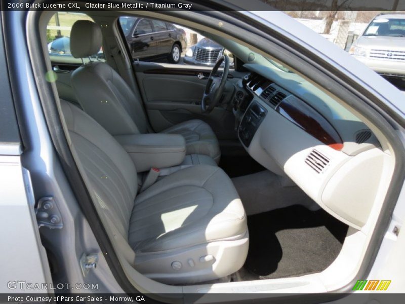 Glacier Blue Metallic / Titanium Gray 2006 Buick Lucerne CXL