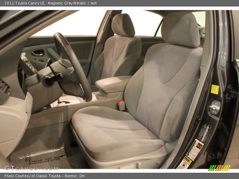 Magnetic Gray Metallic / Ash 2011 Toyota Camry LE