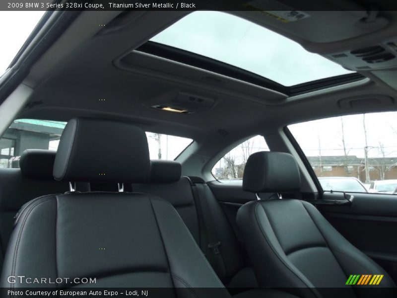 Titanium Silver Metallic / Black 2009 BMW 3 Series 328xi Coupe