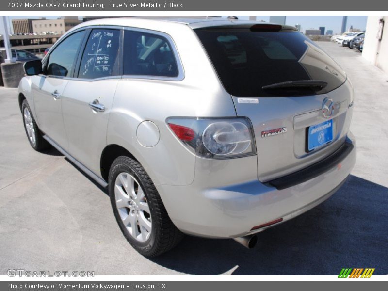 True Silver Metallic / Black 2007 Mazda CX-7 Grand Touring