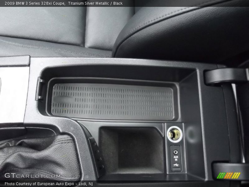 Titanium Silver Metallic / Black 2009 BMW 3 Series 328xi Coupe