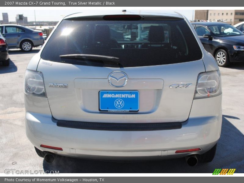 True Silver Metallic / Black 2007 Mazda CX-7 Grand Touring