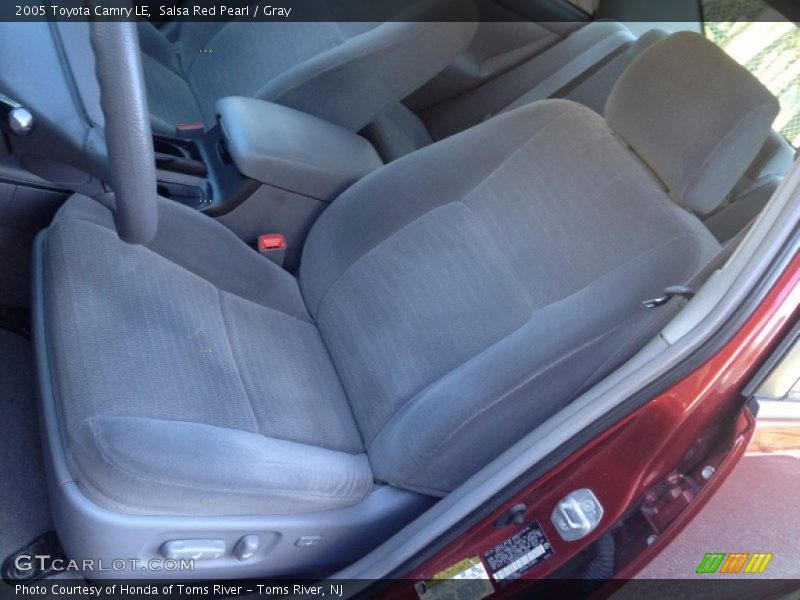 Front Seat of 2005 Camry LE