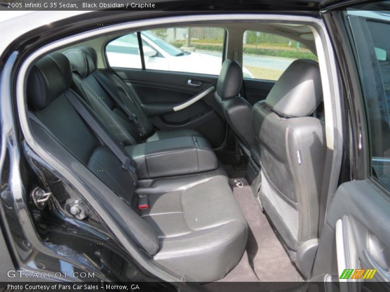 Black Obsidian / Graphite 2005 Infiniti G 35 Sedan