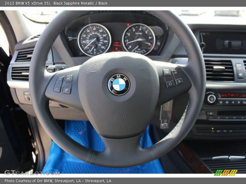 Black Sapphire Metallic / Black 2013 BMW X5 xDrive 35i