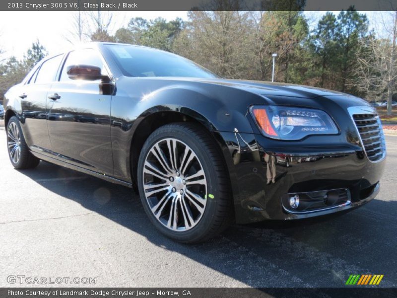 Gloss Black / Black 2013 Chrysler 300 S V6