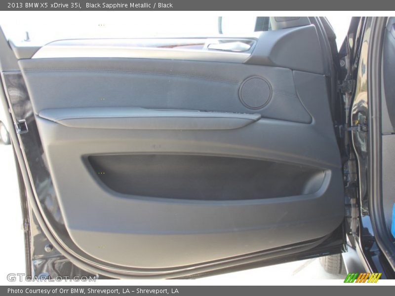 Black Sapphire Metallic / Black 2013 BMW X5 xDrive 35i
