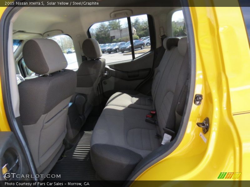 Rear Seat of 2005 Xterra S