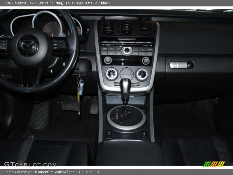 True Silver Metallic / Black 2007 Mazda CX-7 Grand Touring