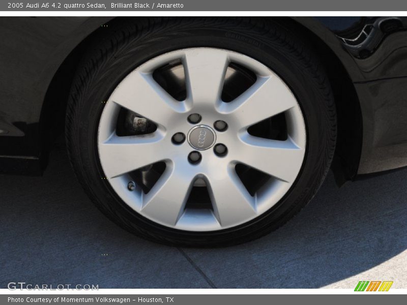 Brilliant Black / Amaretto 2005 Audi A6 4.2 quattro Sedan