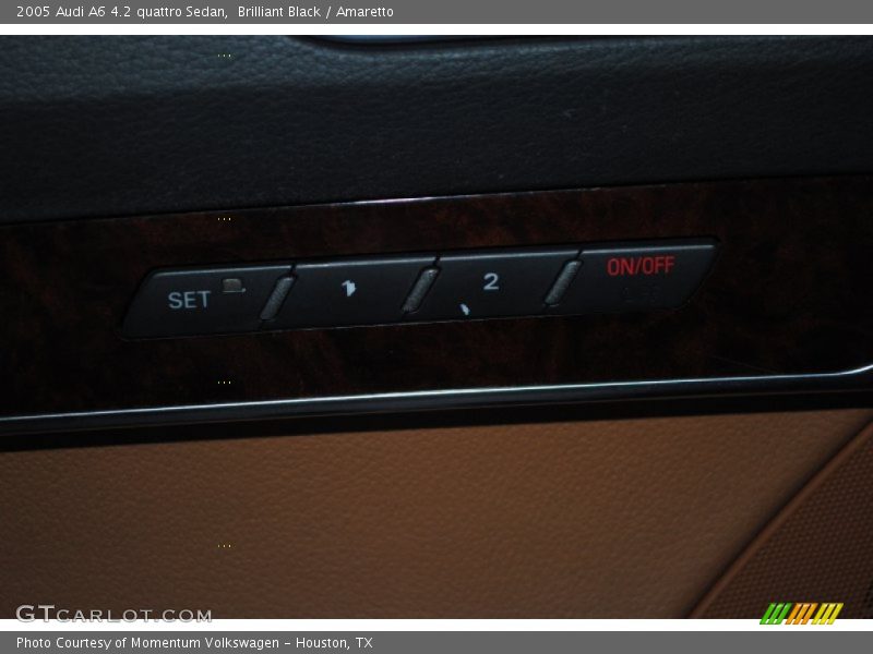 Brilliant Black / Amaretto 2005 Audi A6 4.2 quattro Sedan