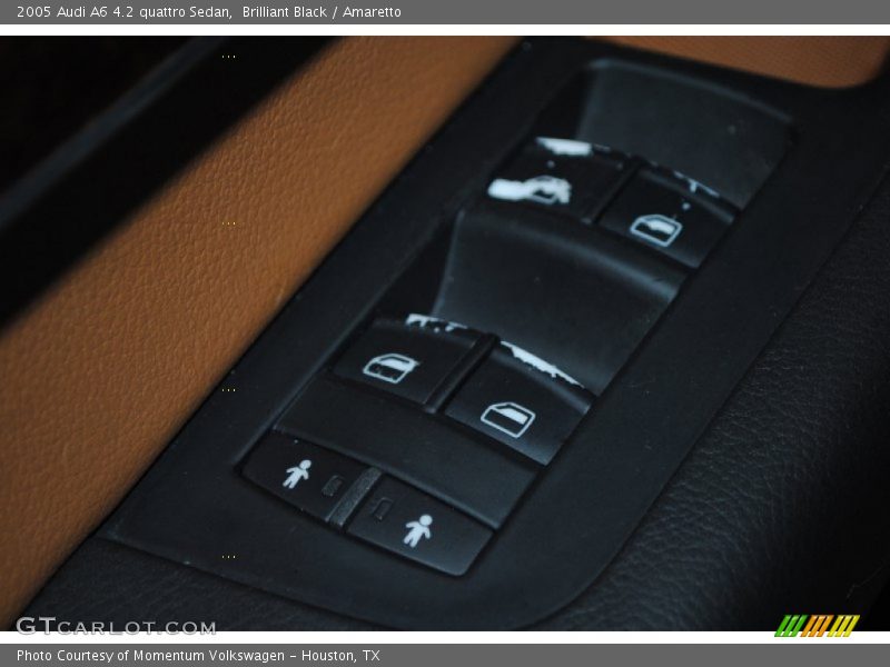 Brilliant Black / Amaretto 2005 Audi A6 4.2 quattro Sedan