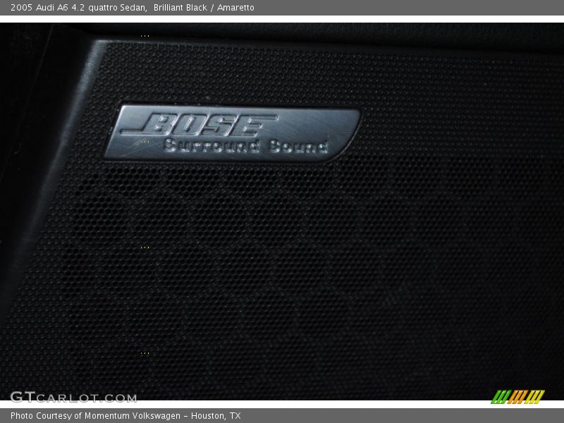 Brilliant Black / Amaretto 2005 Audi A6 4.2 quattro Sedan