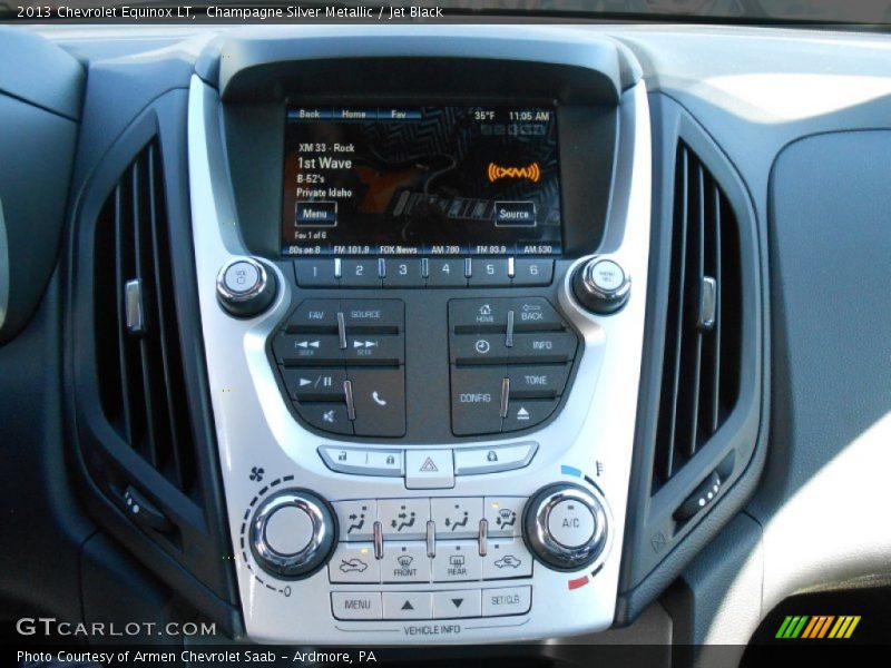 Champagne Silver Metallic / Jet Black 2013 Chevrolet Equinox LT