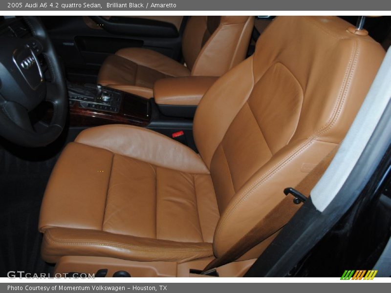 Front Seat of 2005 A6 4.2 quattro Sedan
