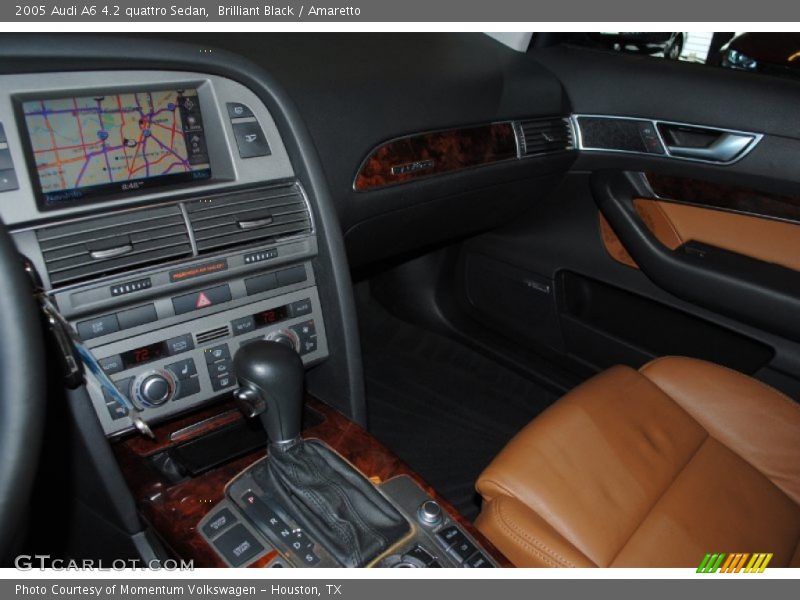 Brilliant Black / Amaretto 2005 Audi A6 4.2 quattro Sedan