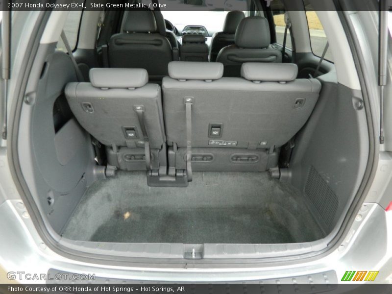 Slate Green Metallic / Olive 2007 Honda Odyssey EX-L