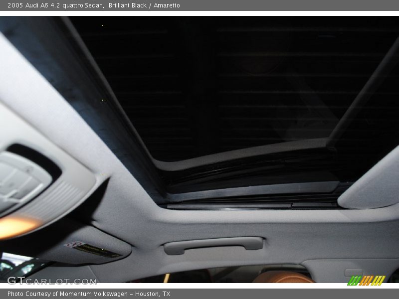 Brilliant Black / Amaretto 2005 Audi A6 4.2 quattro Sedan