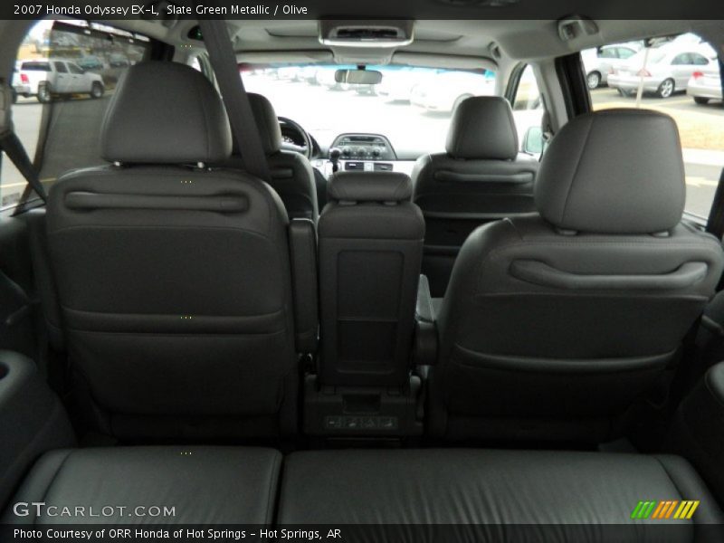 Slate Green Metallic / Olive 2007 Honda Odyssey EX-L
