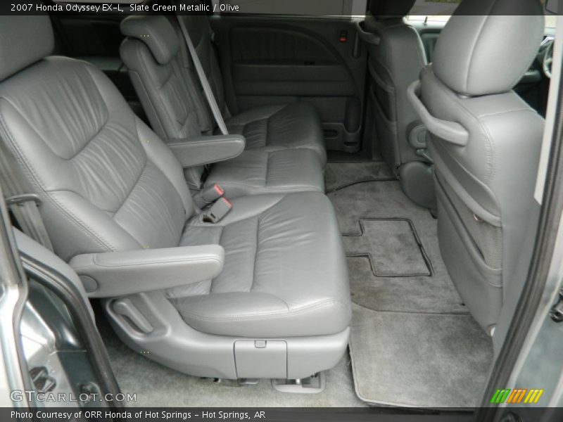 Slate Green Metallic / Olive 2007 Honda Odyssey EX-L