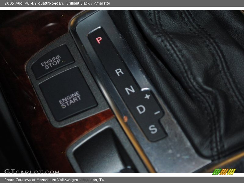 Brilliant Black / Amaretto 2005 Audi A6 4.2 quattro Sedan